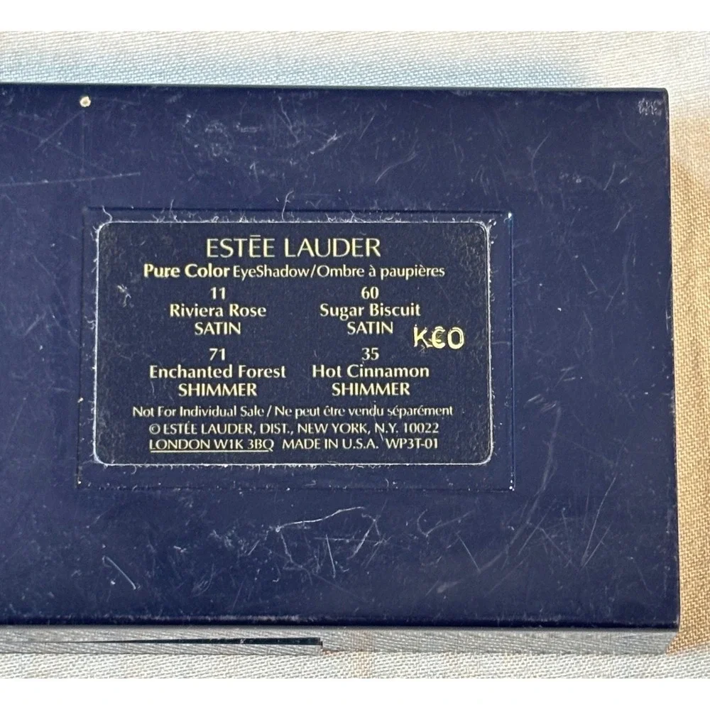 Estee Lauder  EyeShadow Riviera Rose Enchanted Forest  hot Cinnamon forest